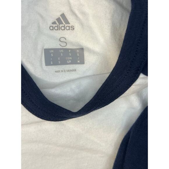 EUC Adidas Youth Baseball 3/4 Sleeve Shirt - Size Small - Picture 3 of 3